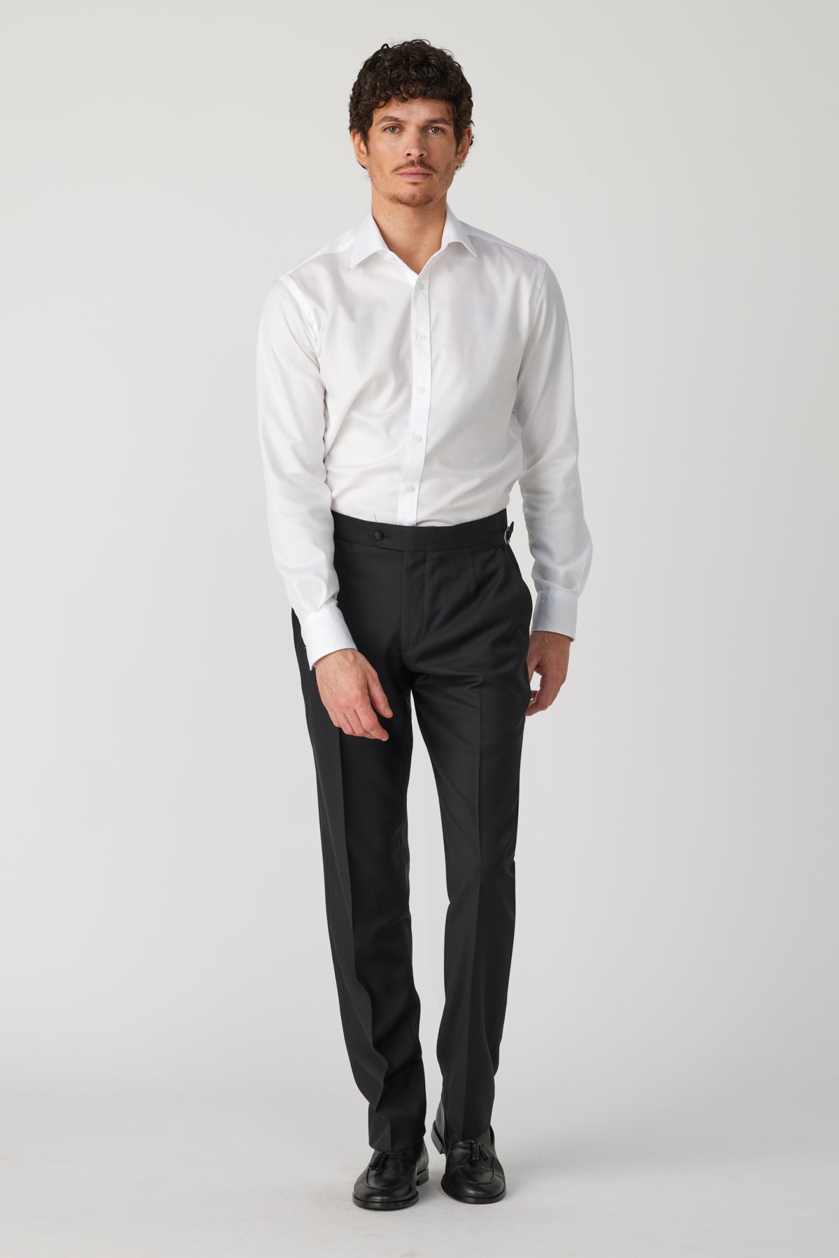 BLACK BEVERLIE TROUSER