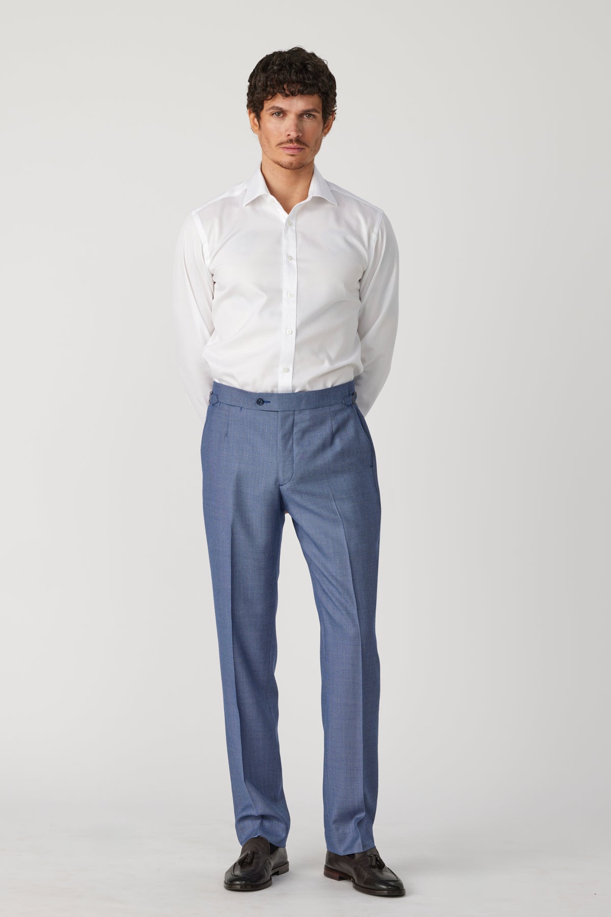 LIGHT BLUE BEVERLIE TROUSER