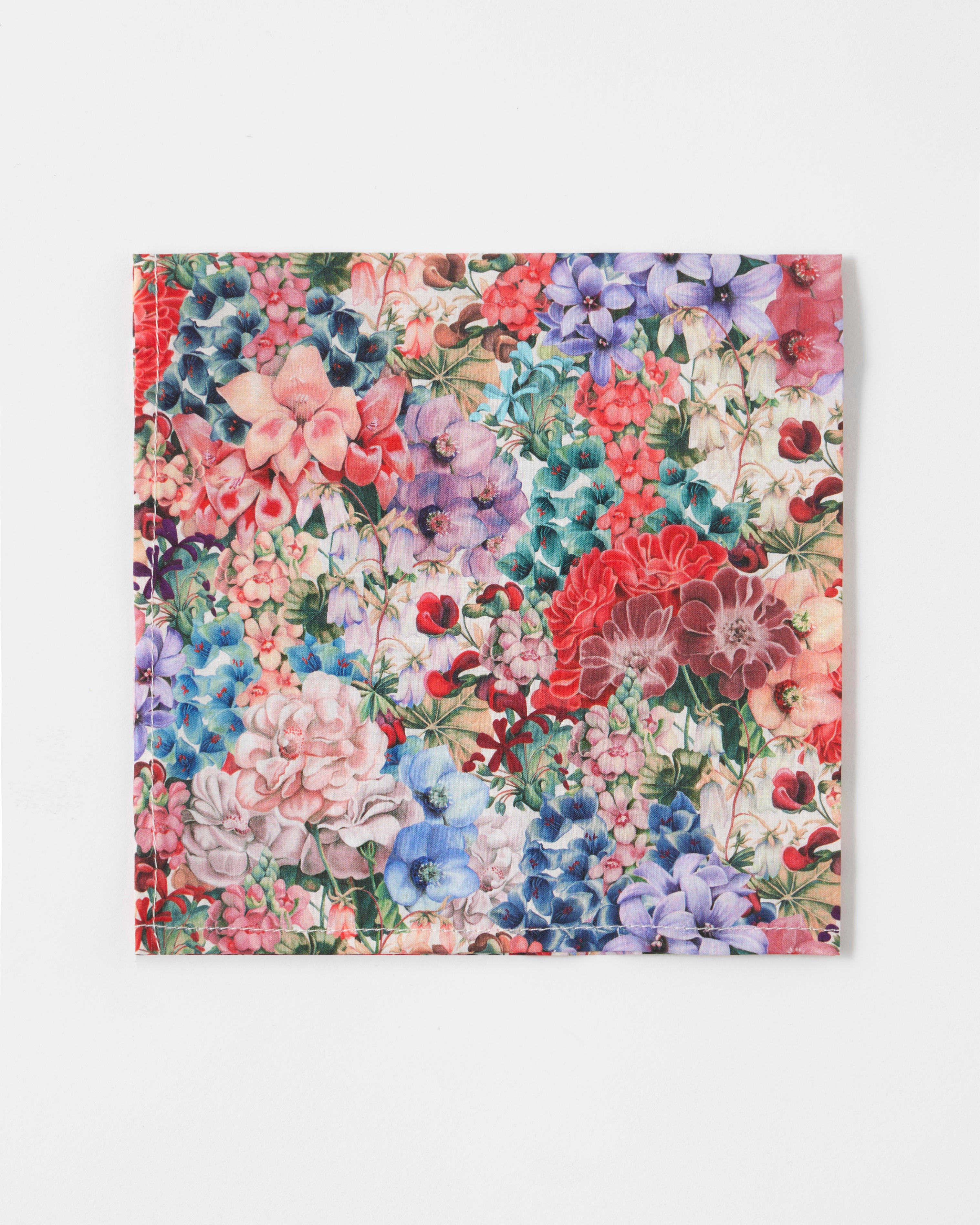 Liberty Painted Travels Pocket Square in Pink