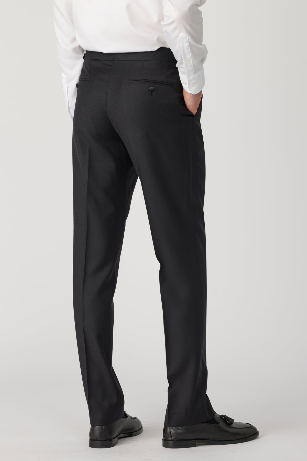 BLACK BEVERLIE TROUSER