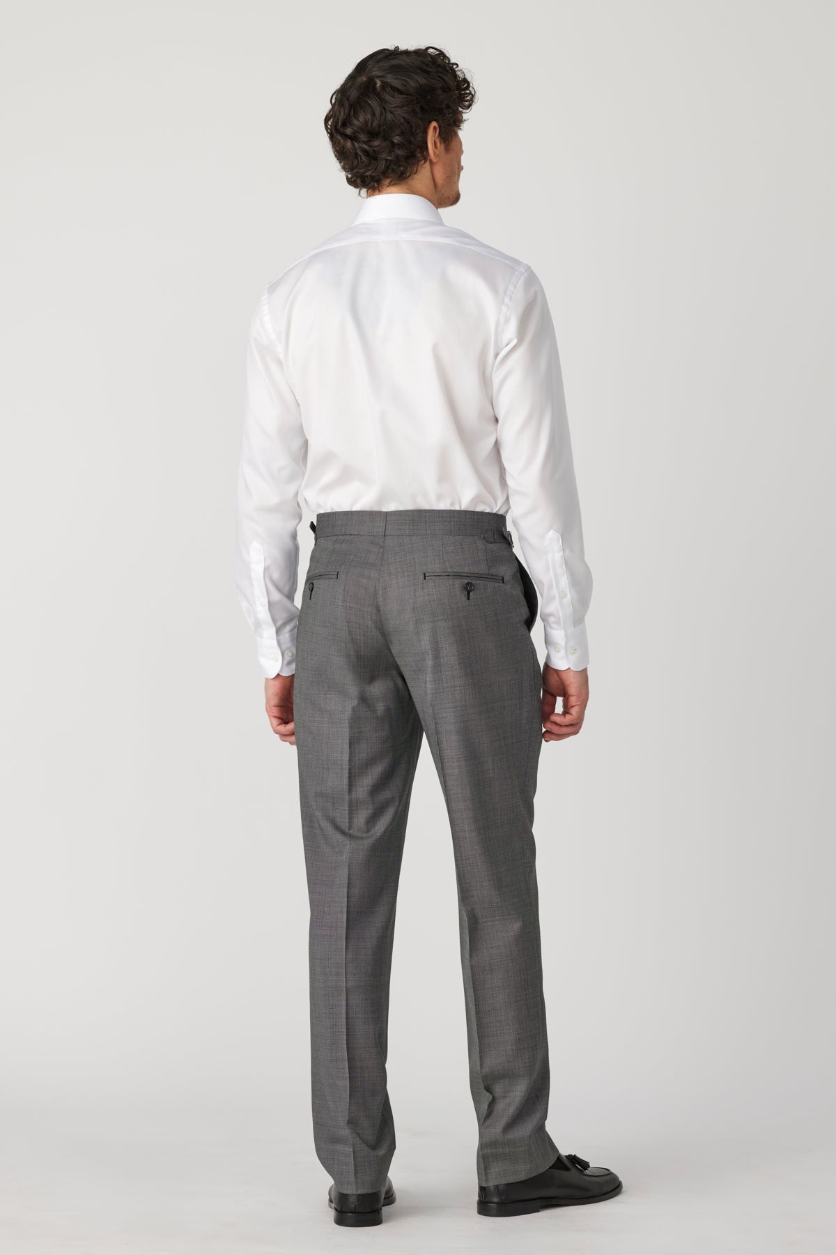 SILVER BEVERLIE TROUSER