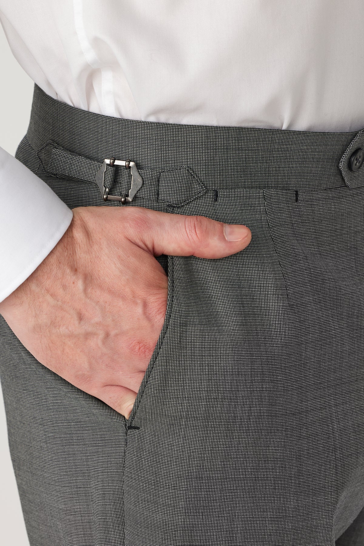 SILVER BEVERLIE TROUSER