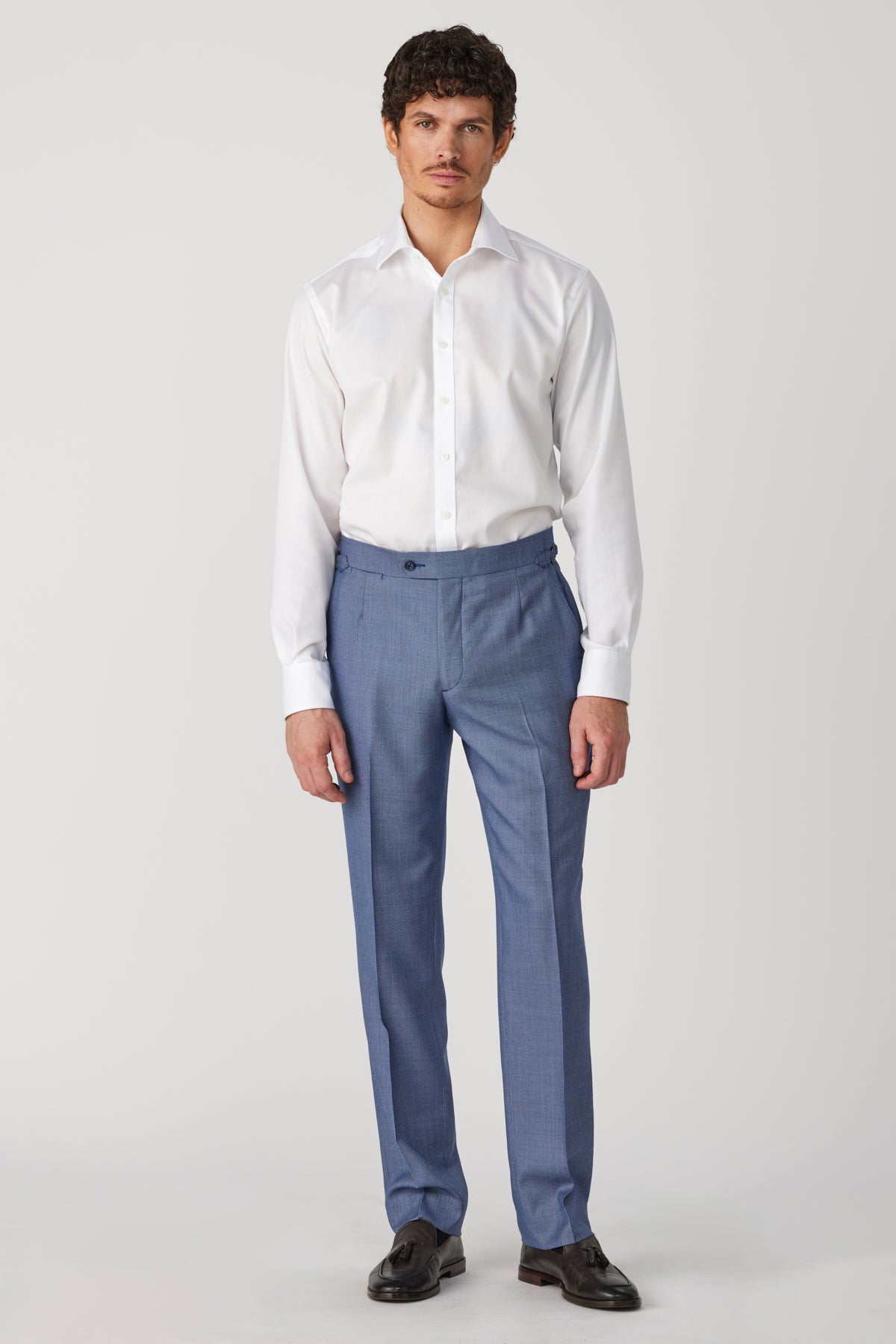 LIGHT BLUE BEVERLIE TROUSER